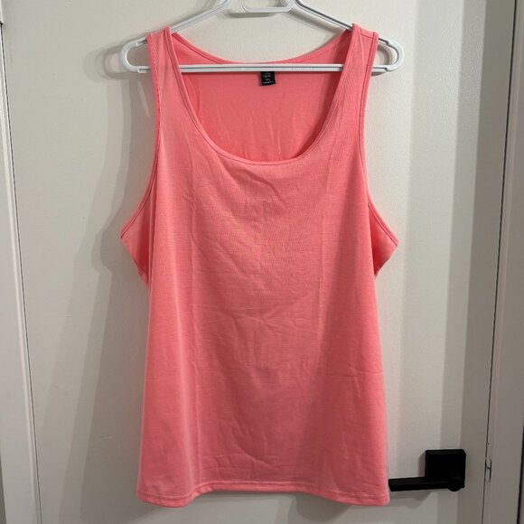 NWOT Pink Tank Top - Picture 1 of 3